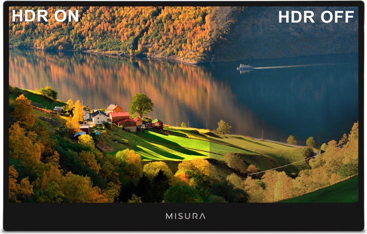 Immagine prodotto Misura Monitor touch LCD portatile da 16" M16TB - con batteria ricaricabile integrata (1920 x 1080 pixel, 16")