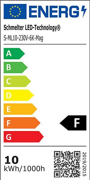Energie-Label kaiserkraft LED-Gelenkarmleuchte Workis 10 (830 lm)