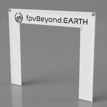 Produktbild BeyondEarth Race Gate (weiss)