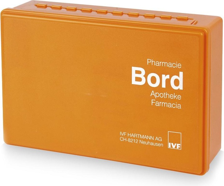 Actual product image IVF Hartmann Bordapotheke leer mit -Druck (Car pharmacy)