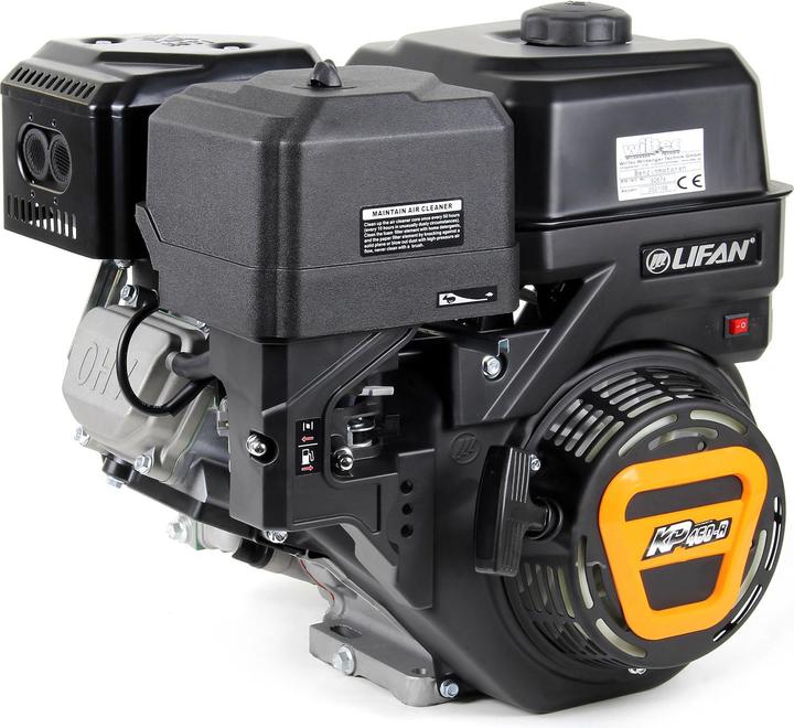 Actual product image Wiltec LIFAN KP460-R 22mm petrol engine single cylinder 16.3hp engine vibratory plate construction machine