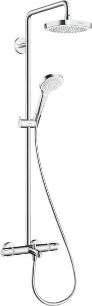 Immagine prodotto hansgrohe HG Tubo doccia CROMA SELECT E 180 2jet DN 15, per vasca da bagno bianco/cromo