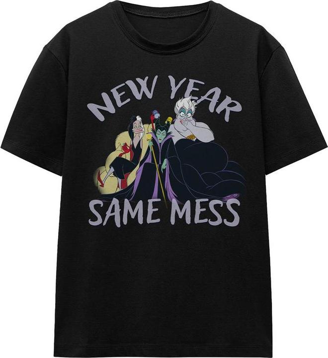 Produktbild Disney Villains New Year Same Mess TShirt (M)