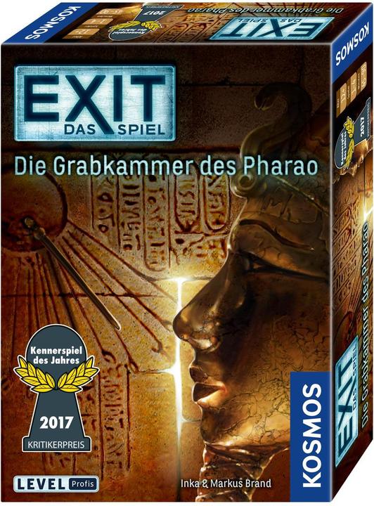Actual product image Kosmos Exit - The burial chamber of the Pharaoh (German, 1 - 6 Players)