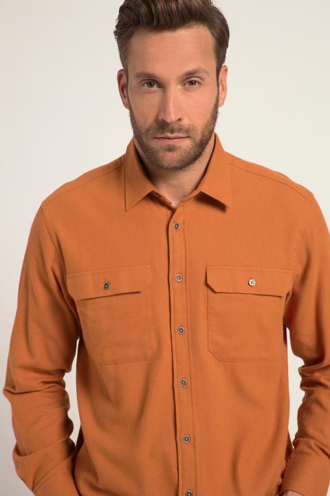 Produktbild JP1880 Flanellhemd, Langarm, Kentkragen, Modern Fit (XXL)