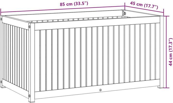 Produktbild vidaXL Pflanzkübel