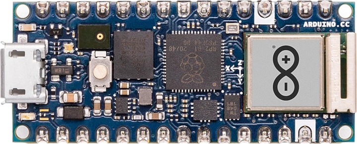 Actual product image Arduino Developer board Nano RP2040 Connect with pin headers