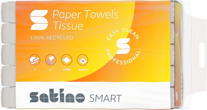 Produktbild Satino by Wepa Papierhandtuch Smart V-Falz