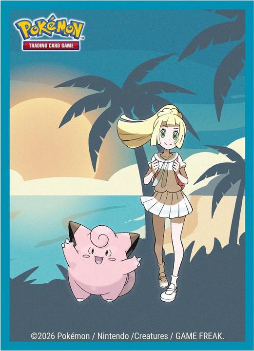 Ultra Pro Pokémon - Lillie and Clefairy Deck Protector Sleeves (65)