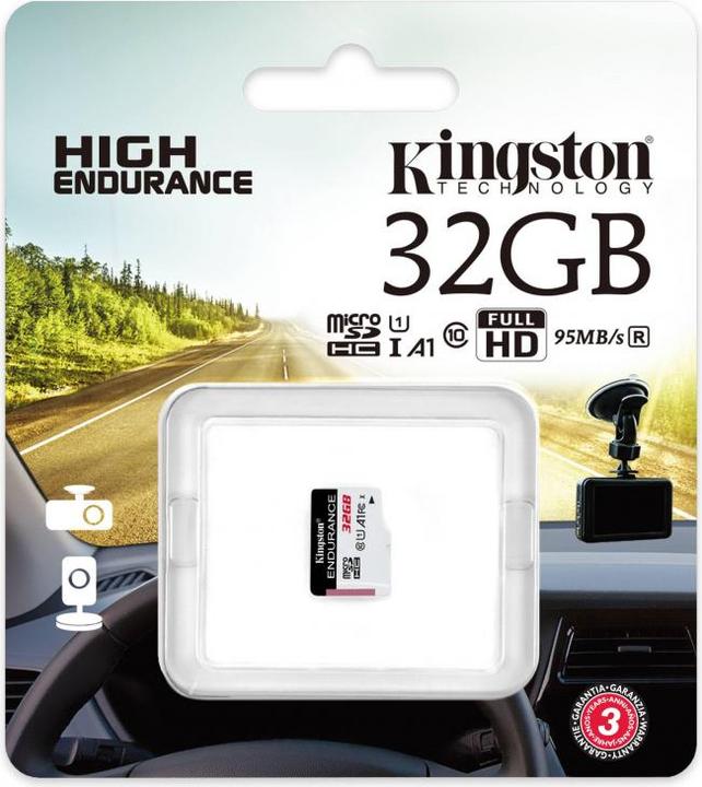 Produktbild Kingston High Endurance (32 GB, microSDHC, U1, UHS-I)