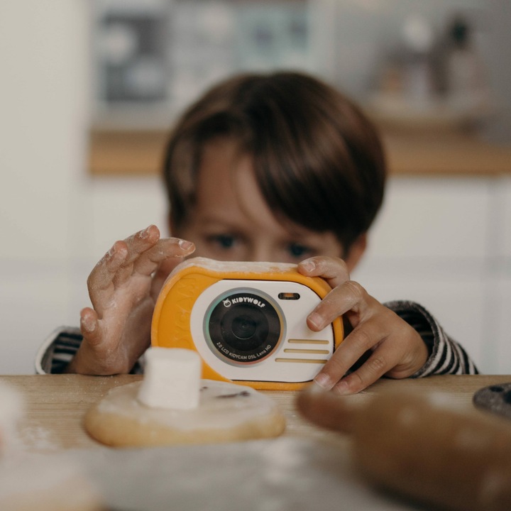 Actual product image Kidywolf Kidy Camera - orange version