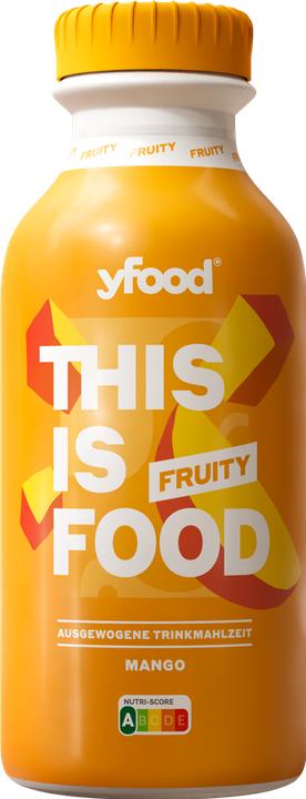 Image du produit YFood Repas à boire Fruity Mango 500ml (Mangue, 1 x)