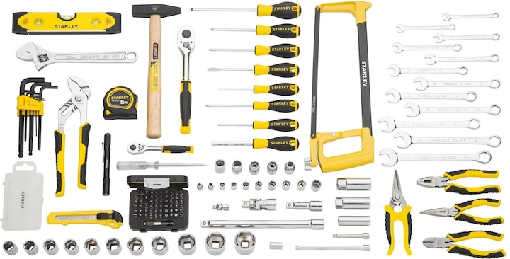 Actual product image Stanley Toolbox (142 pieces)