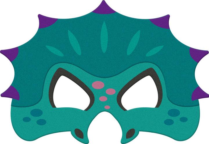 Produktbild Folat Maske Filz Dino