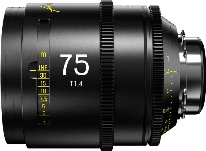 Actual product image Dzofilm Arles 75mm T1.4 FF/VV Prime Cine Lens for PL (imperial) (PL, full size)
