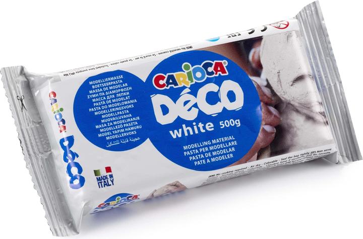 Actual product image Carioca Modeling clay Déco 500 g White