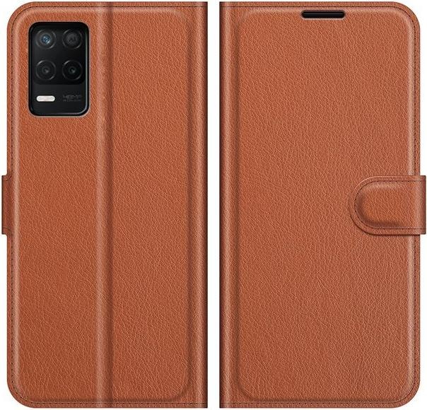 Image du produit MU Classic Série de couvertures de livres en cuir litchi (Realme 8 5G)
