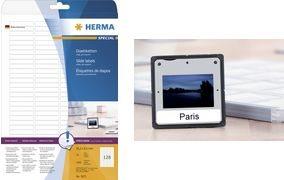 Actual product image HERMA Slide labels A4