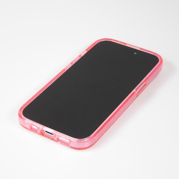Immagine prodotto PhoneLook Custodia rigida in silicone con retro glitterato e MagSafe (Apple iPhone 15)
