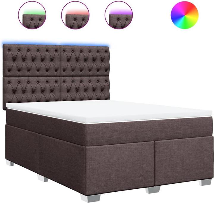 Actual product image vidaXL Boxspringbett (140 x 200 cm)