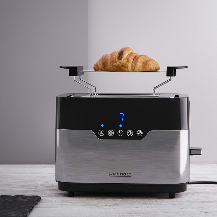 Produktbild Arendo Edelstahl Toaster 2 Scheiben A