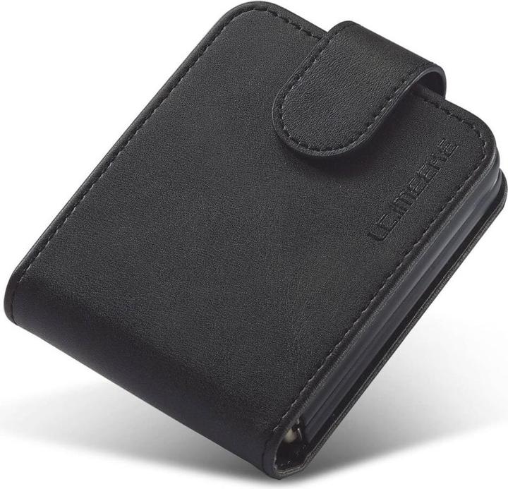 Actual product image Cover-Discount Galaxy Z Flip4 5G - Foldable protective case black (Samsung Galaxy Z Flip4)