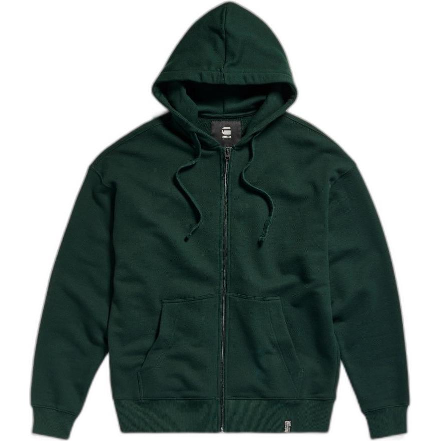 G-Star, Herren, Pullover, kapuzenjacke essential, Blau, (M)