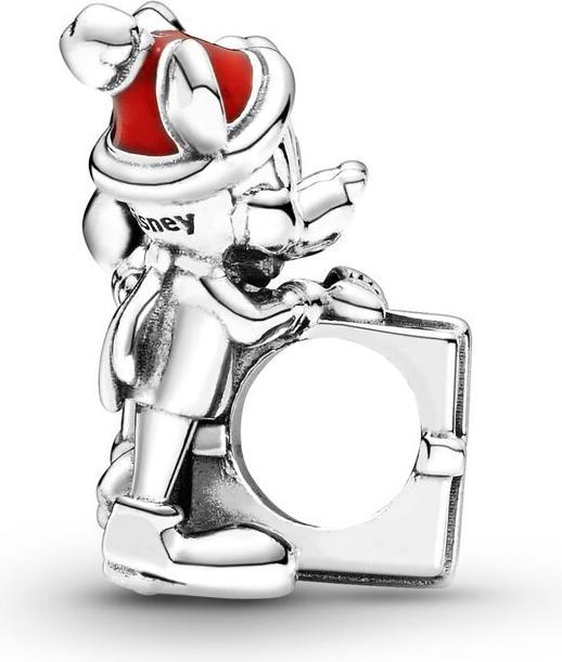 Productafbeelding Pandora Disney Mickey & Minnie Mouse Present Bedel (Zilver 925, Email)