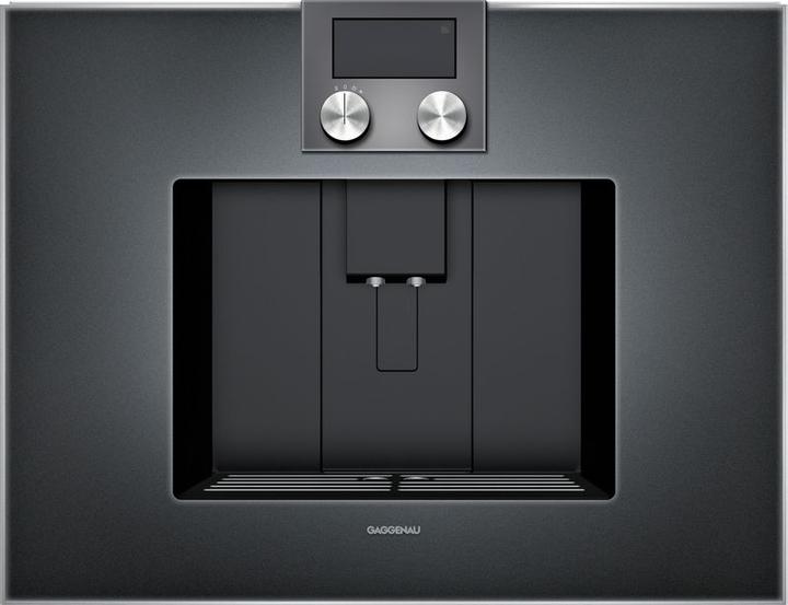 Gaggenau CM 450 102 Series 400 Fully Automatic Built-in Coffee Machine Anthracite