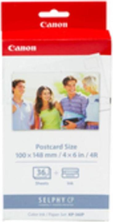 Actual product image Canon Kp-36ip (255 g/m², 148 x 100 mm, 36 pcs.)