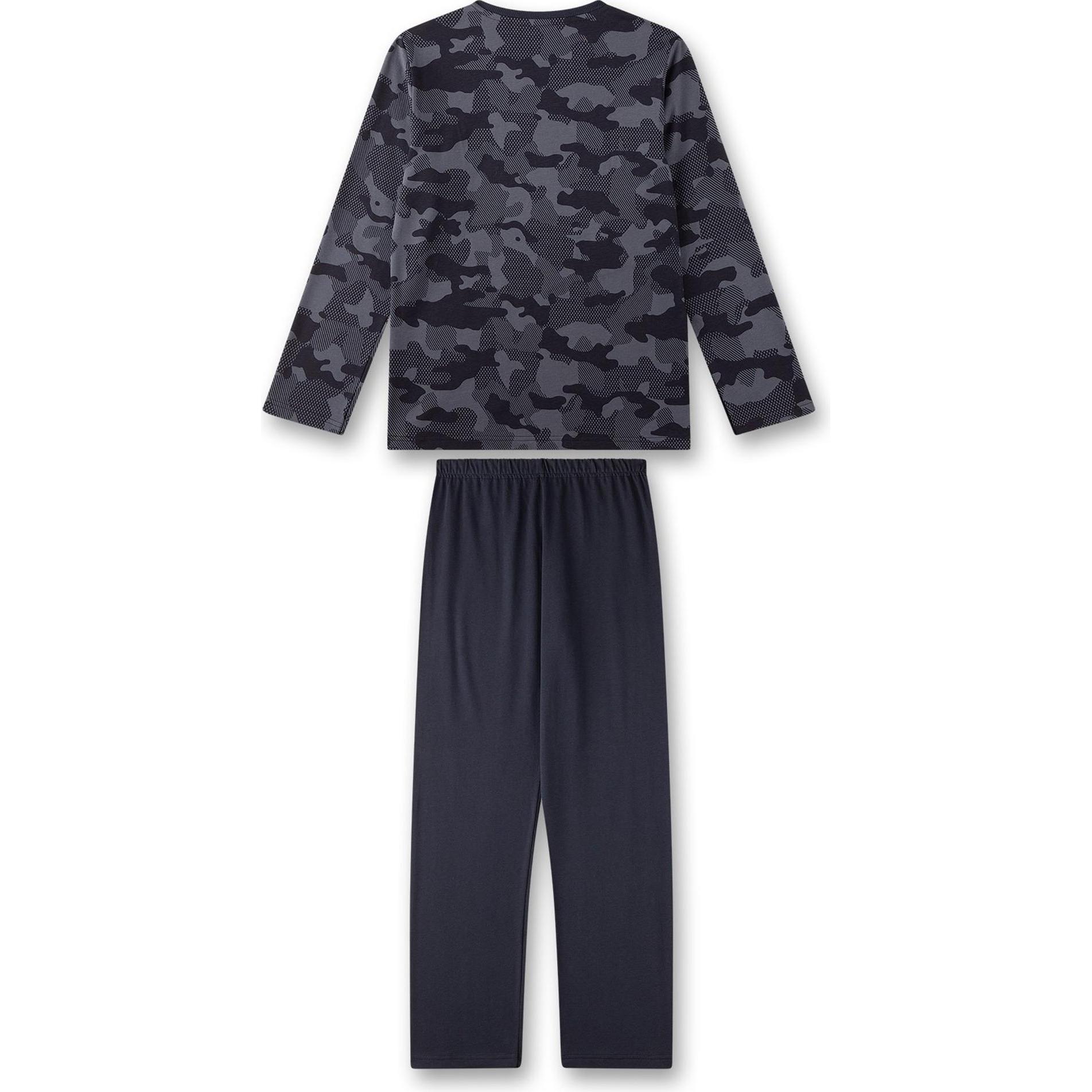 Sanetta, Jungen, Pyjama, Schlafanzug lang Teens, Mehrfarbig, (164)