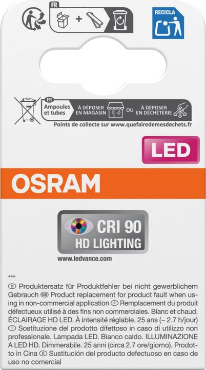 Actual product image Osram LED Leuchtmittel LED SUPERSTAR PAR16 3.7W 927 GU10 Dimmbar Warm weiss 4099854457487 (GU10, 350 lm, 1x)