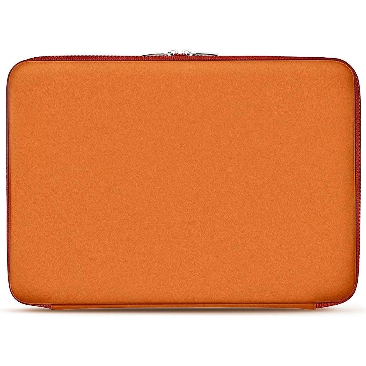 Noreve Lederhülle, Notebooktasche, Orange