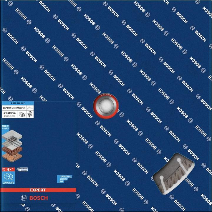 Actual product image Bosch Professional Zubehör EXPERT MultiMaterial diamond cutting discs, 400 x 20/25,40 x 3.3 x 12 mm
