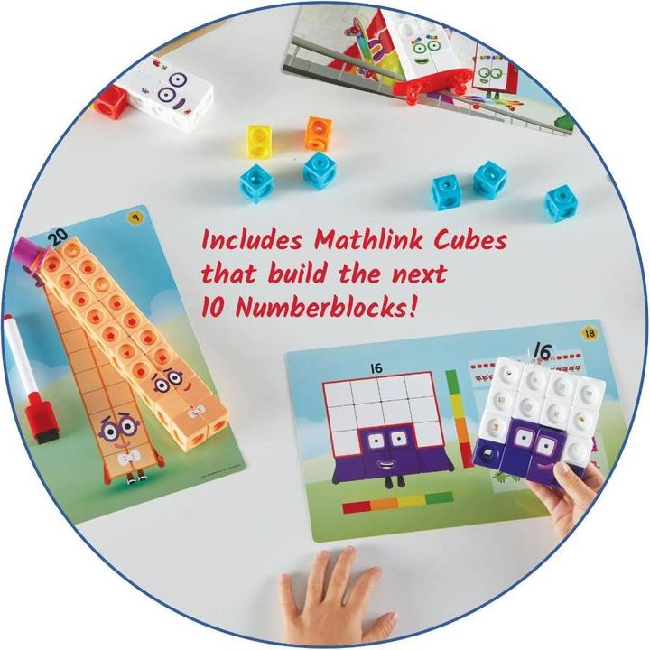 Actual product image Learning Resources MathLink plug-in cube (English)
