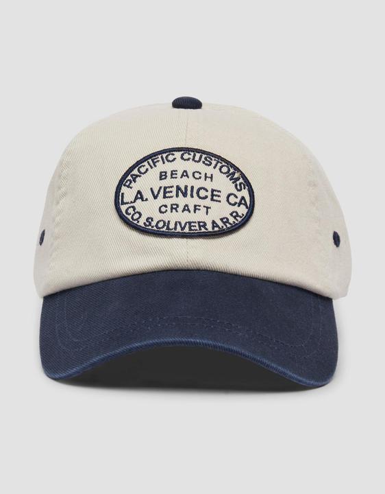 Produktbild s.Oliver Kappe Cap aus Twill mit gesticktem Patch (One Size)