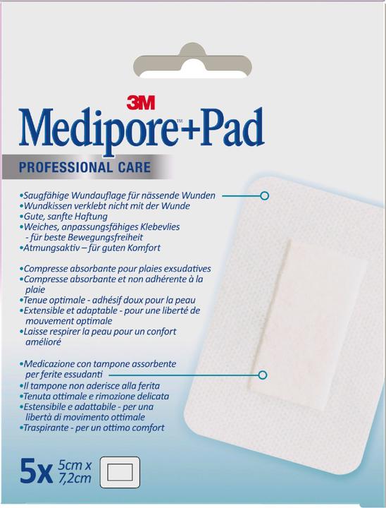 Actual product image 3M Medipore Pad (5 x)
