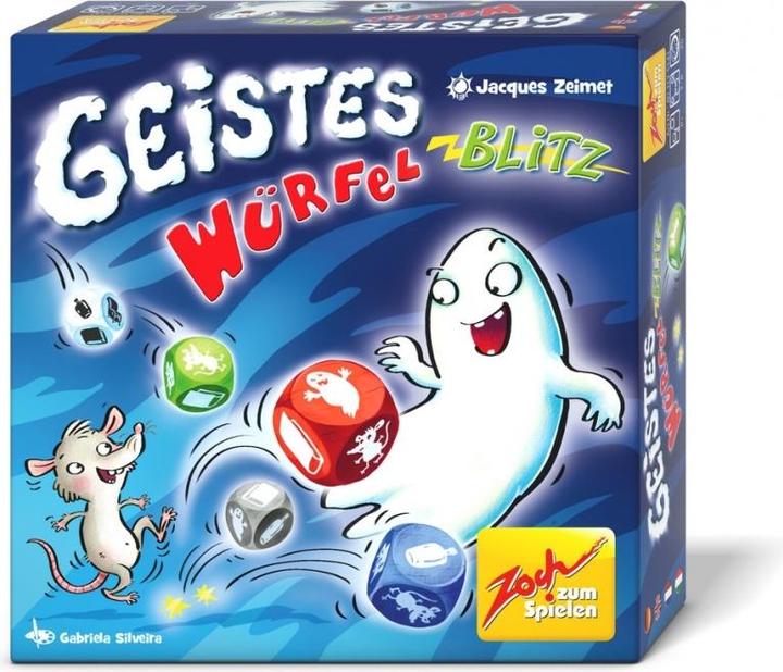 Produktbild Zoch Geistesblitz Würfelblitz (Deutsch, Englisch, Französisch, Italienisch, 2 - 8 Spieler)
