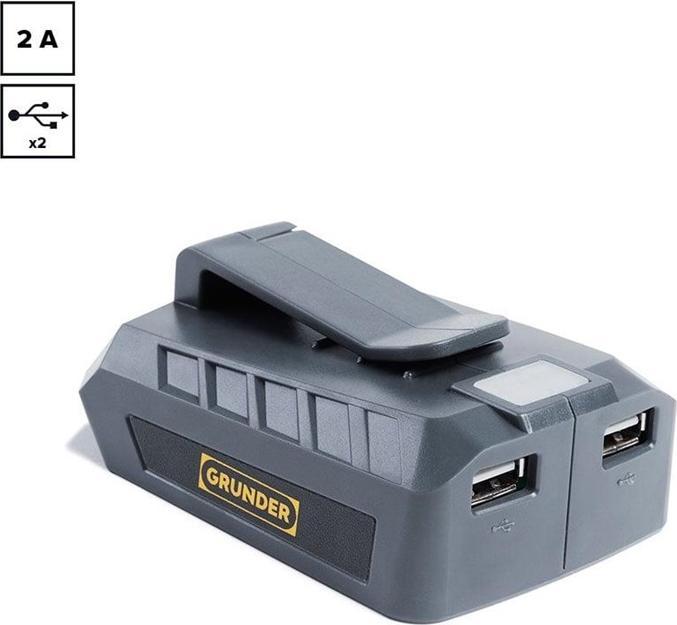 Produktbild Grunder USB CHARGER ADP-01 POWERBANK 18V