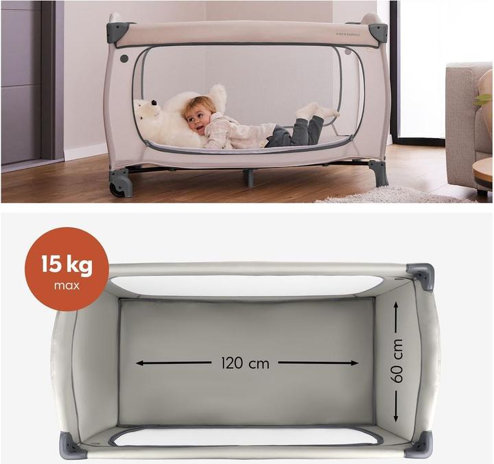 Actual product image Hauck Sleep N Easyfold (60 x 120 cm)