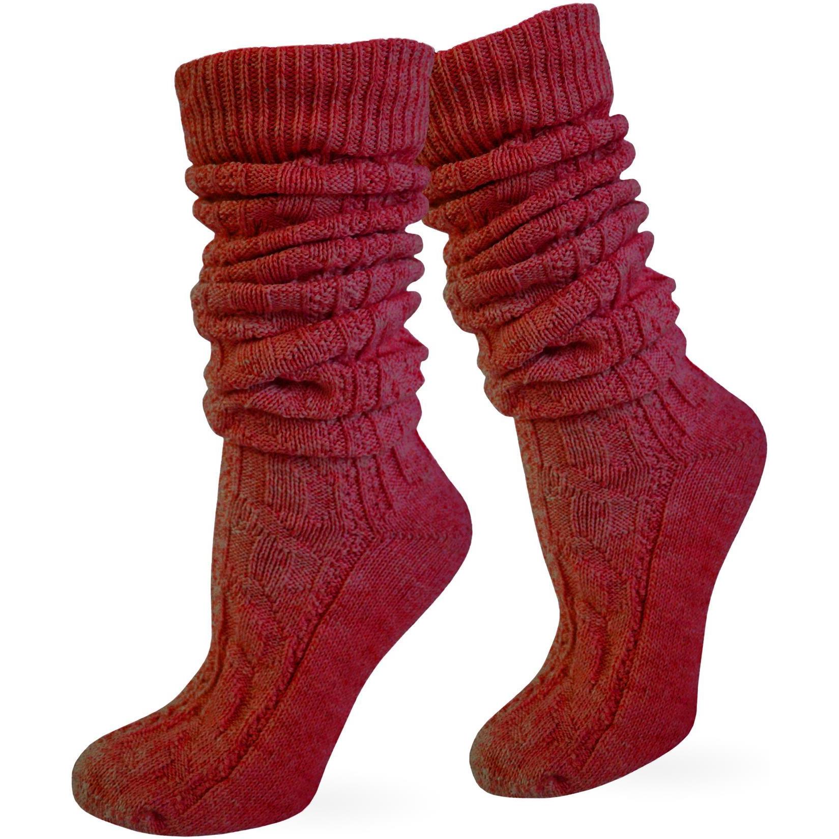 Thumbnail - Normani, Herren, Socken, Trachten-Kniestrümpfe, Rot, (Einzelpack, 47 - 50)