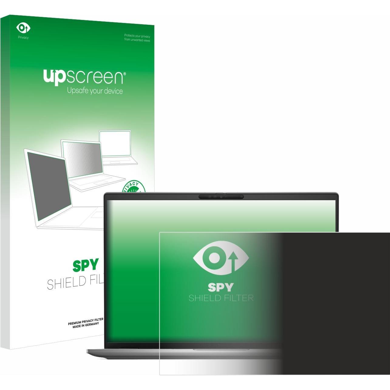 upscreen Spy Shield Blickschutzfilter (16", 16 : 10), Notebook Schutzfolie