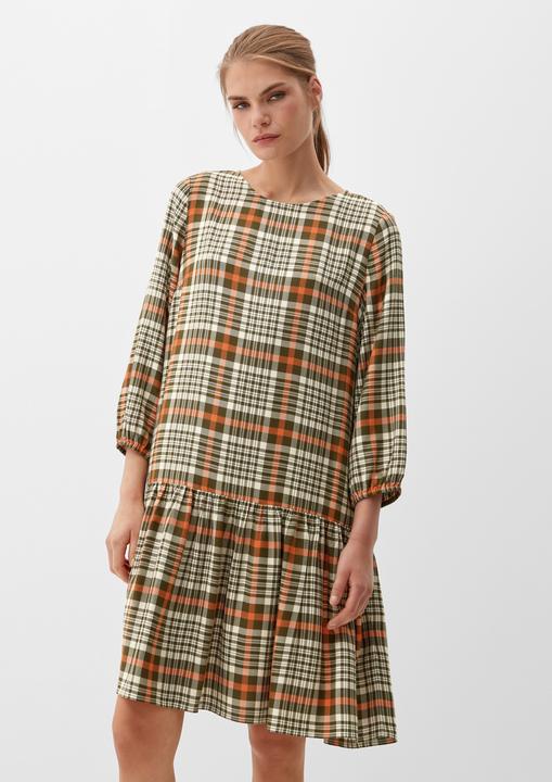 Produktbild S.Oliver Kleid Volantkleid aus Viskosemix (42)
