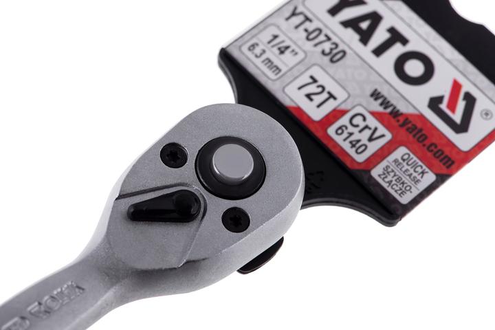 Produktbild Yato KNARRENSCHLÜSSEL 1/4 GEBOGEN YT-0730 (1/4")