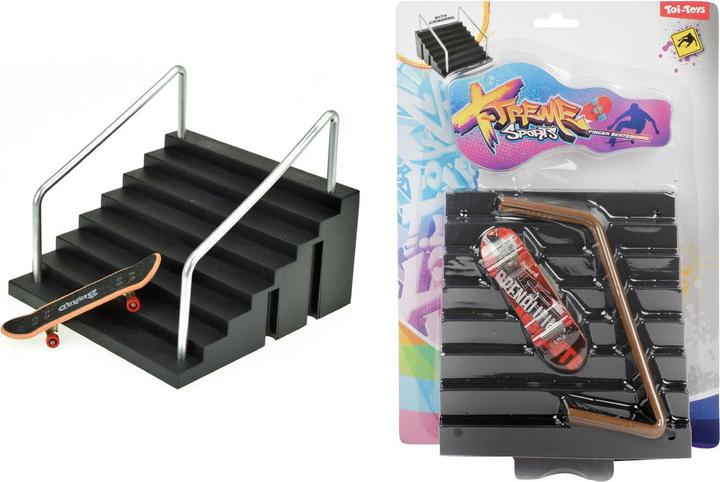 Actual product image Toi-Toys Skate Finger Skateboard Stairs