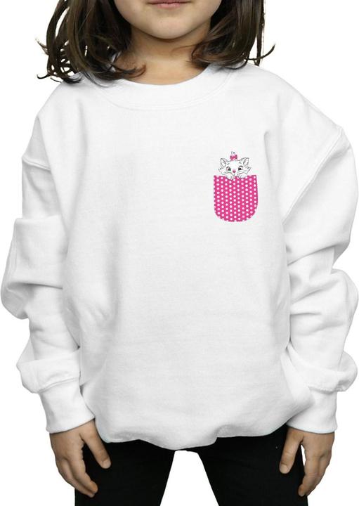Produktbild Disney Aristocats Marie Chest Sweatshirt Mädchen (152, 158)