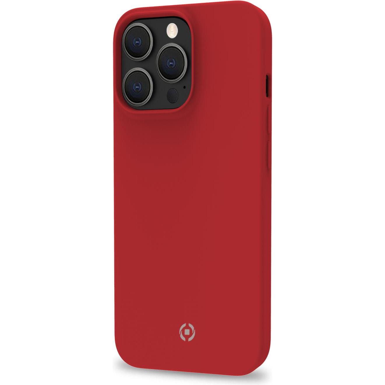Celly Rosso Feeling Custodia Per Cellulare 15,5 Cm (6.1') Cover (Apple Iphone 14 Pro), Cover Smartphone,