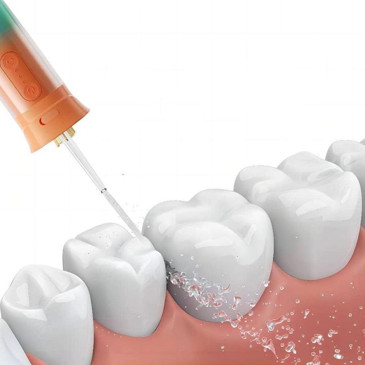 Produktbild OEM Consumer electronics Electric oral irrigator 200 ml 4 tips RC-K-563 orange