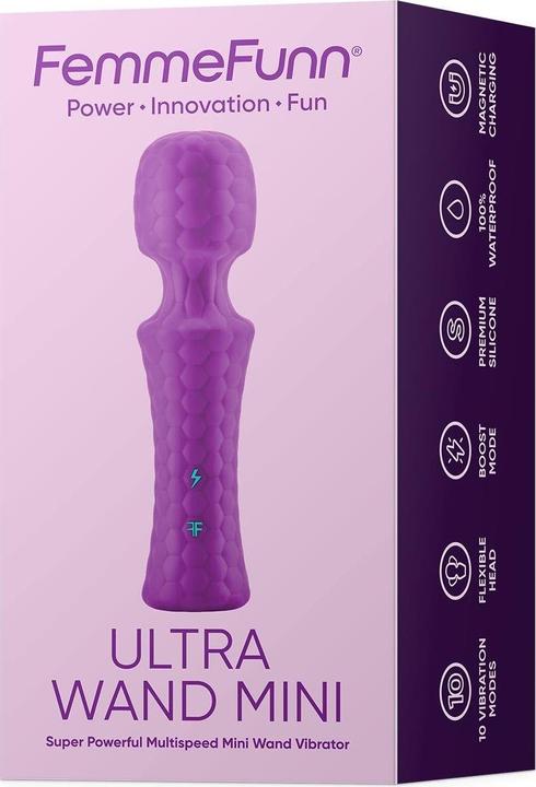 Produktbild Femme Funn Small Lightweight-100% Waterproof-Body Safe Silicone -Flexible Head - 10 Vibration Patter