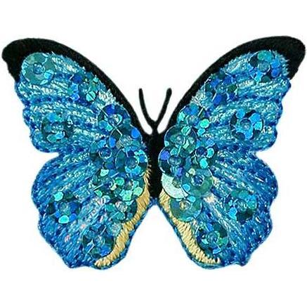 Mono Quick Schmetterling, Applikationen, Türkis